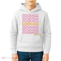 Gooalll Spin Soccer Fan Goal Kids Hoodie thumb 4