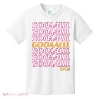 Gooalll Spin Soccer Fan Goal Kids T-Shirt thumb 0