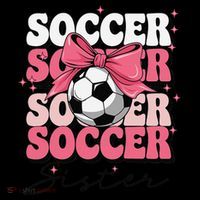 Groovy Soccer Sister Coquette Bow Soccer Gift Coffee Mug thumb 5
