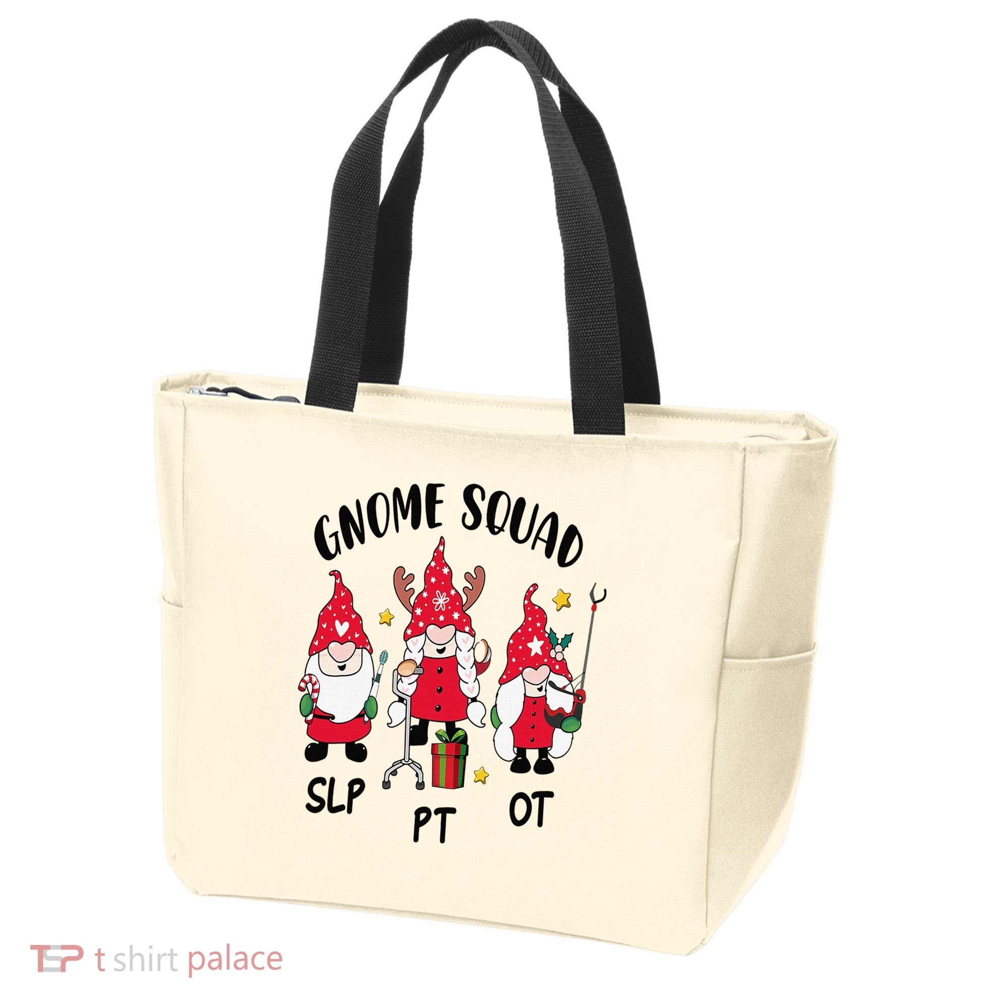 Gnome Squad SLP OT PT Christmas Team Occupational Therapist Tote Bag