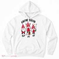 Gnome Squad SLP OT PT Christmas Team Occupational Therapist Hoodie thumb 0