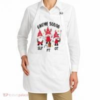 Gnome Squad SLP OT PT Christmas Team Occupational Therapist Apron thumb 2