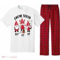 Gnome Squad SLP OT PT Christmas Team Occupational Therapist Pajama Set thumb 0