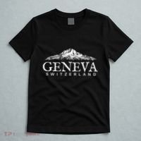 Geneva Switzerland  Swiss Alps Mountain T-Shirt thumb 5