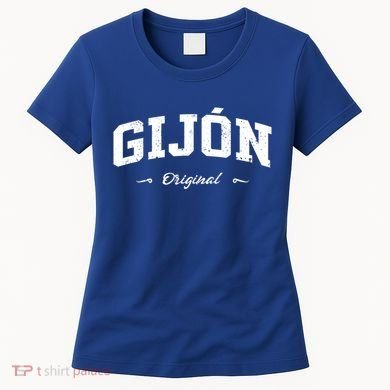 Gijón Spain Sport Souvenir Design Great Gift Women's T-Shirt