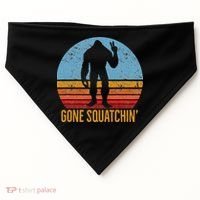  Gone Squatchin Sasquatch Peace USA-Made Doggie Bandana thumb 0