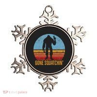  Gone Squatchin Sasquatch Peace Ornament thumb 0