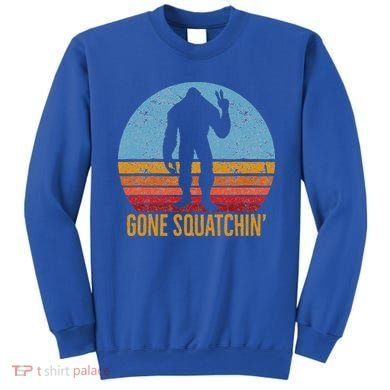  Gone Squatchin Sasquatch Peace Sweatshirt