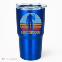  Gone Squatchin Sasquatch Peace Tumbler thumb 0