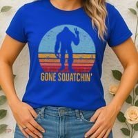  Gone Squatchin Sasquatch Peace Women's T-Shirt thumb 2