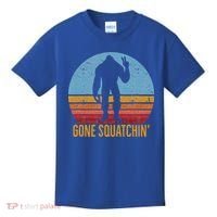  Gone Squatchin Sasquatch Peace Kids T-Shirt thumb 0