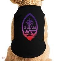 Guam Seal Shimmer Sunset Print Great Gift Cool Gift Doggie Tank thumb 0