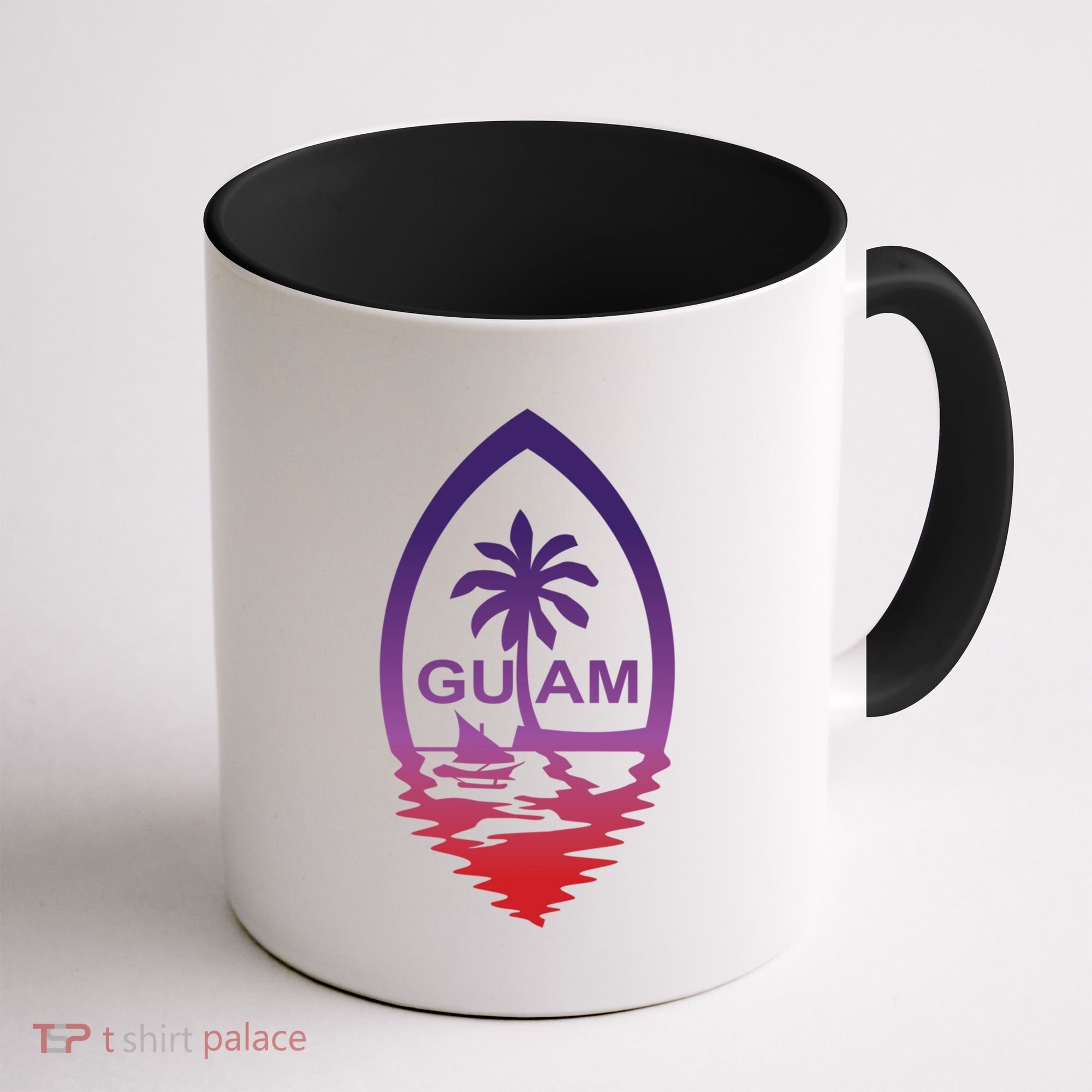 Guam Seal Shimmer Sunset Print Great Gift Cool Gift Coffee Mug