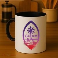 Guam Seal Shimmer Sunset Print Great Gift Cool Gift Coffee Mug thumb 4