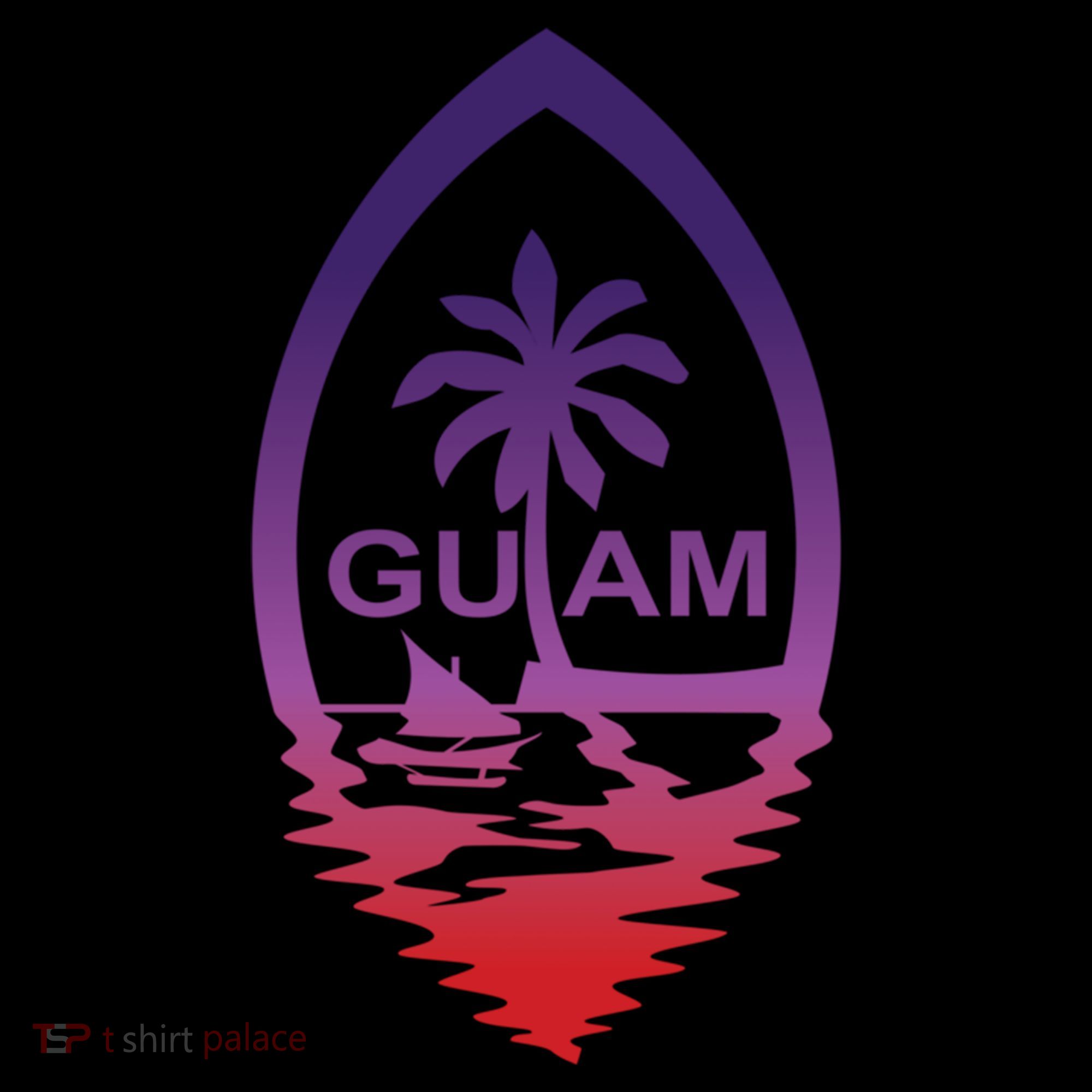 Guam Seal Shimmer Sunset Print Great Gift Cool Gift Coffee Mug
