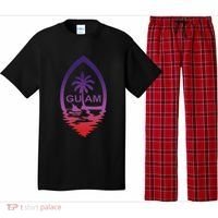 Guam Seal Shimmer Sunset Print Great Gift Cool Gift Pajama Set thumb 0