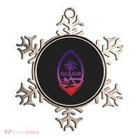 Guam Seal Shimmer Sunset Print Great Gift Cool Gift Ornament thumb 0