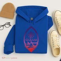 Guam Seal Shimmer Sunset Print Great Gift Cool Gift Hoodie thumb 4