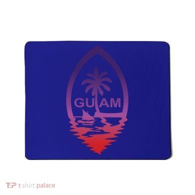 Guam Seal Shimmer Sunset Print Great Gift Cool Gift Mousepad