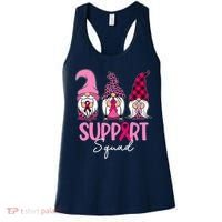Gnomes Support Squad Breast Cancer Awareness Pink Ribbon Women's Tank Top thumb 0