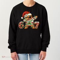 Gingerbread Six Seven 67 Ice Cream Drip Christmas Women's Sweatshirt thumb 0
