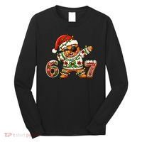 Gingerbread Six Seven 67 Ice Cream Drip Christmas Long Sleeve Shirt thumb 0
