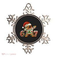 Gingerbread Six Seven 67 Ice Cream Drip Christmas Ornament thumb 0