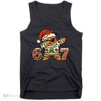 Gingerbread Six Seven 67 Ice Cream Drip Christmas Tank Top thumb 0