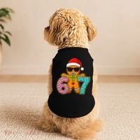 Gingerbread Six Seven 67 Ice Cream Christmas Doggie Tank thumb 2