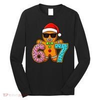 Gingerbread Six Seven 67 Ice Cream Christmas Long Sleeve Shirt thumb 0