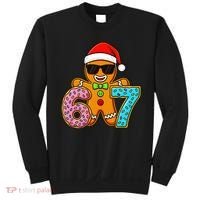 Gingerbread Six Seven 67 Ice Cream Christmas Sweatshirt thumb 0