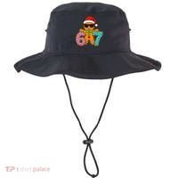 Gingerbread Six Seven 67 Ice Cream Christmas Bucket Hat thumb 0
