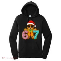 Gingerbread Six Seven 67 Ice Cream Christmas Women's Hoodie thumb 0