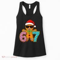 Gingerbread Six Seven 67 Ice Cream Christmas Women's Tank Top thumb 0