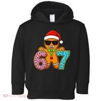 Gingerbread Six Seven 67 Ice Cream Christmas Toddler Hoodie thumb 0