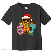 Gingerbread Six Seven 67 Ice Cream Christmas Toddler T-Shirt thumb 0
