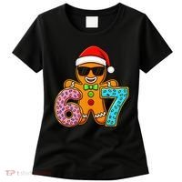 Gingerbread Six Seven 67 Ice Cream Christmas Women's T-Shirt thumb 0
