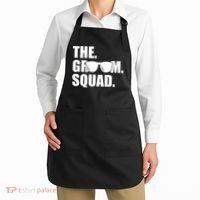 Groom Squad Sunglasses Bachelor Party Apron thumb 2