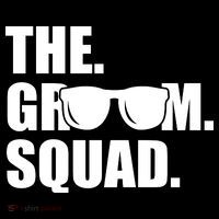 Groom Squad Sunglasses Bachelor Party Apron thumb 3