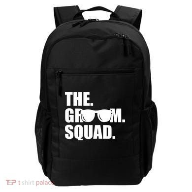 Groom Squad Sunglasses Bachelor Party Backpack