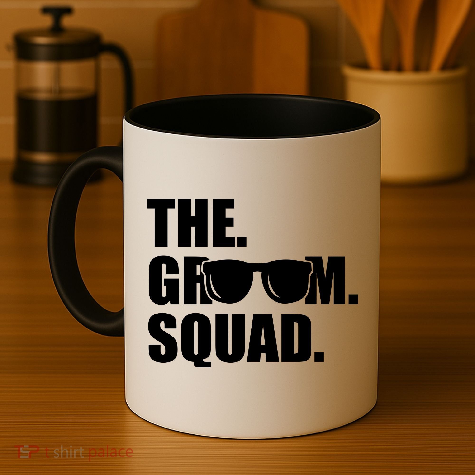 Groom Squad Sunglasses Bachelor Party Coffee Mug