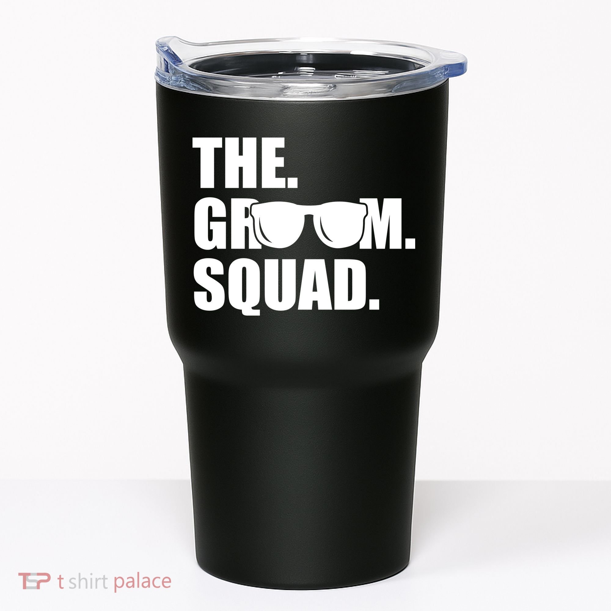 Groom Squad Sunglasses Bachelor Party Tumbler