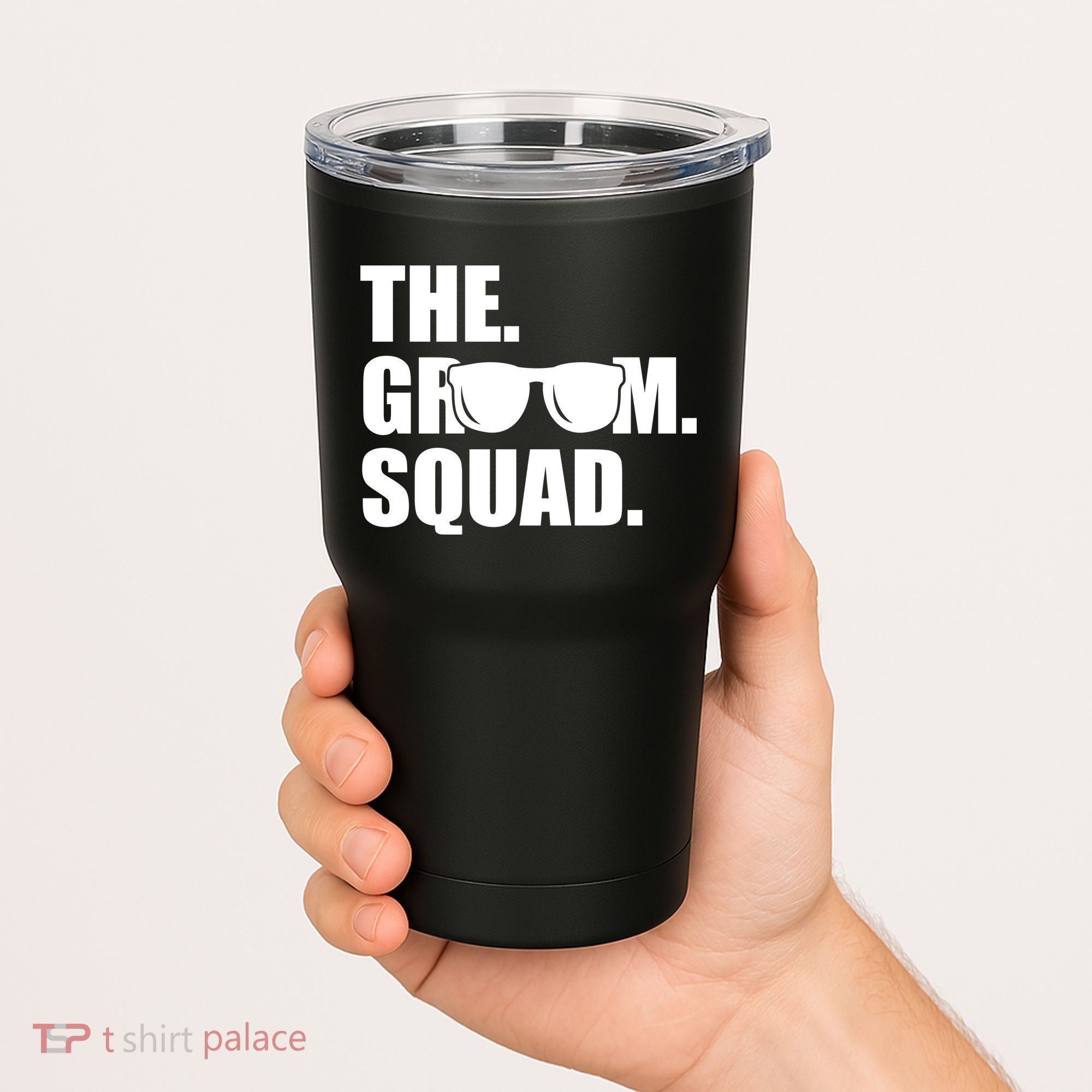 Groom Squad Sunglasses Bachelor Party Tumbler