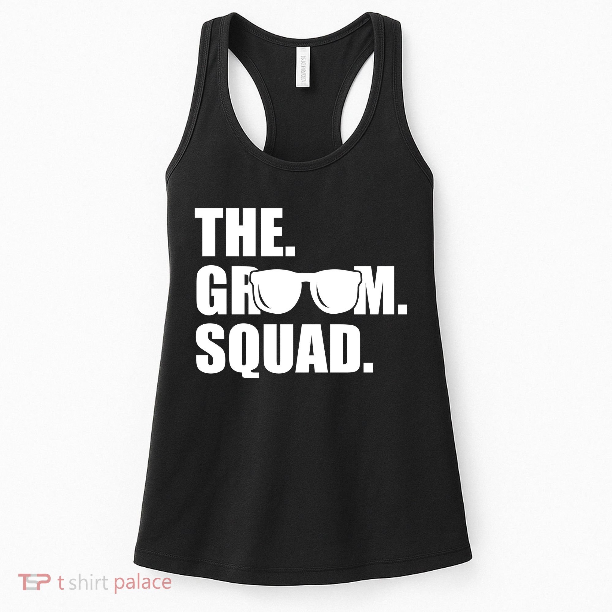 Groom Squad Sunglasses Bachelor Party Women's Tank Top