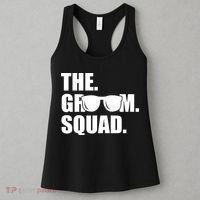 Groom Squad Sunglasses Bachelor Party Women's Tank Top thumb 3