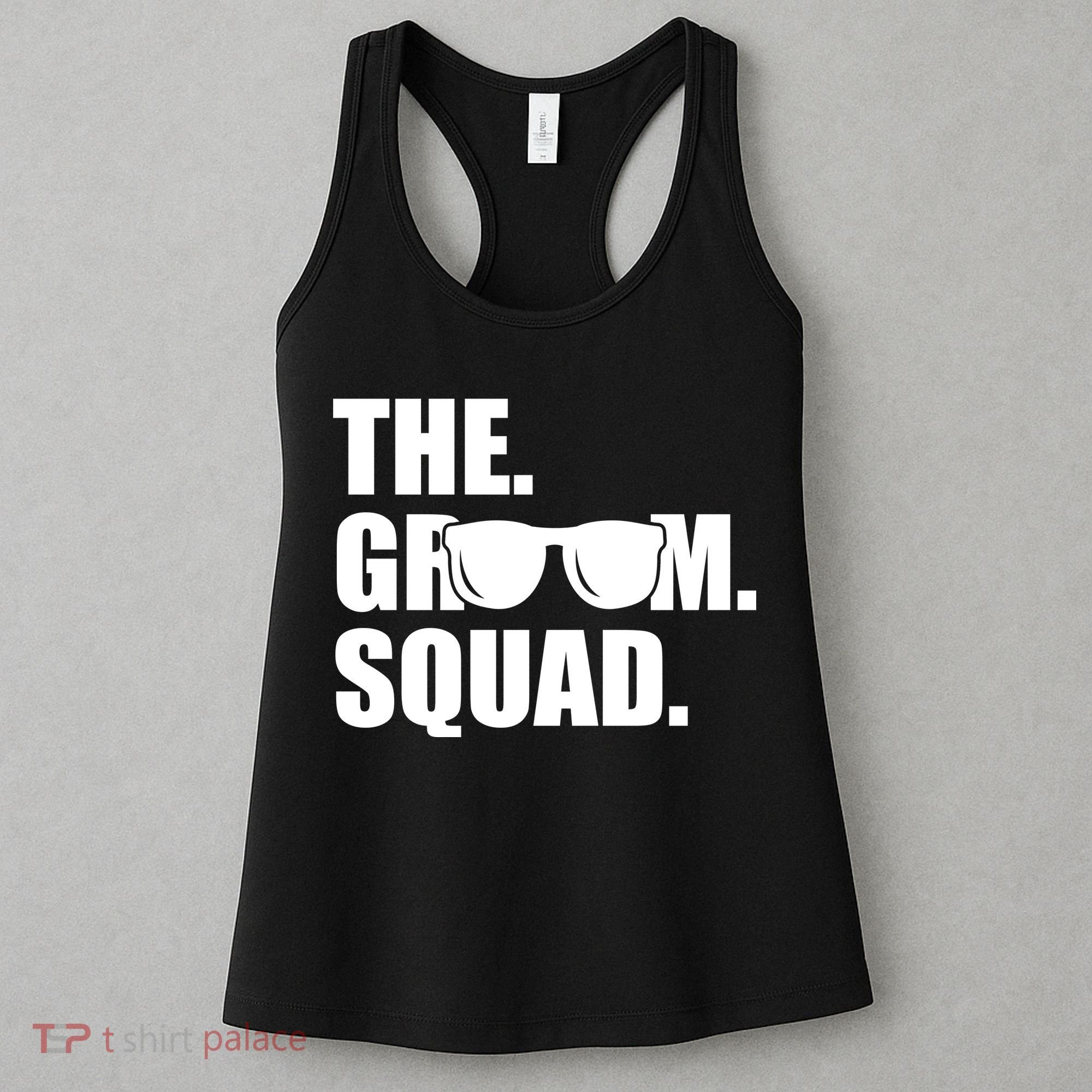 Groom Squad Sunglasses Bachelor Party Women's Tank Top