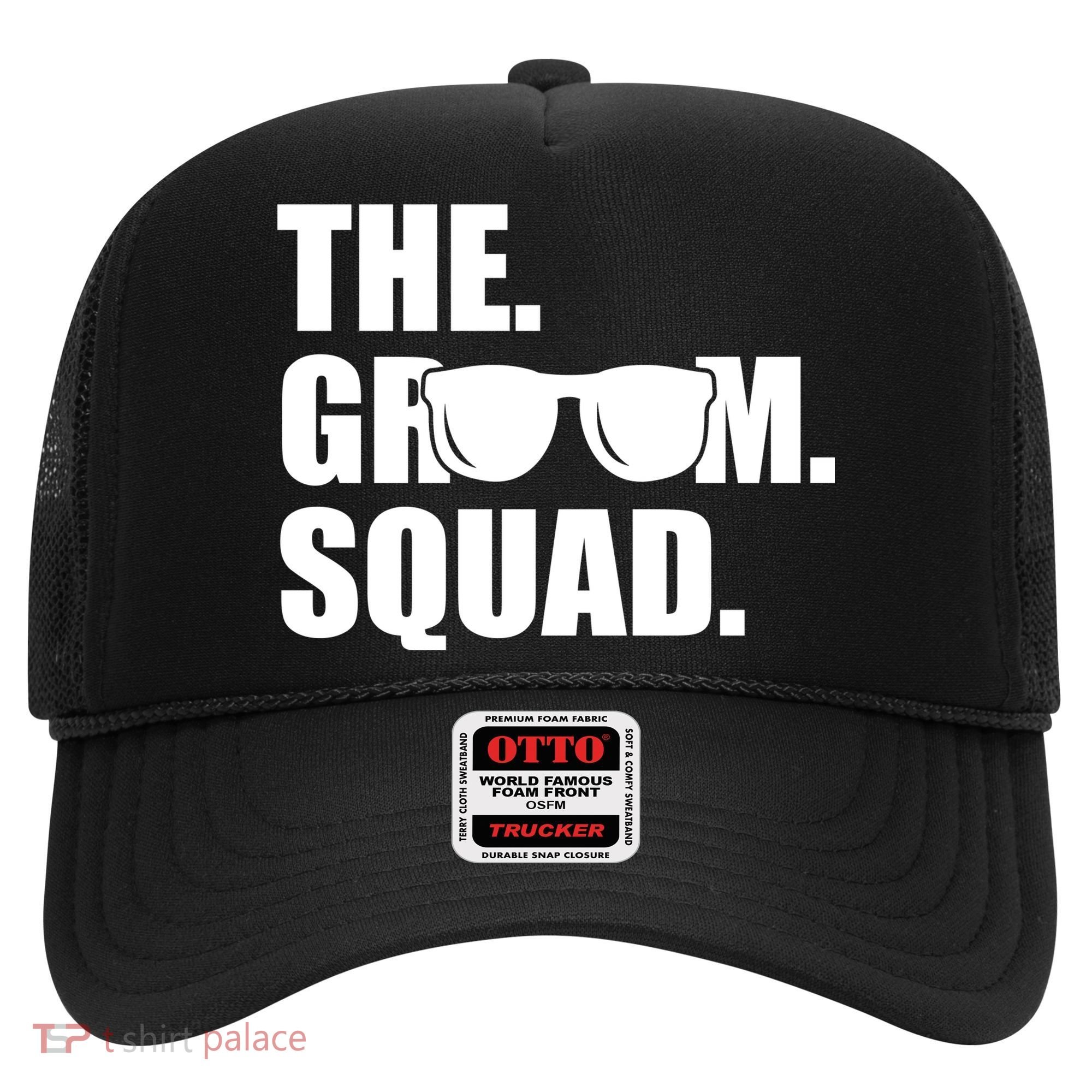 Groom Squad Sunglasses Bachelor Party Hat