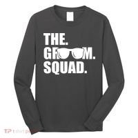 Groom Squad Sunglasses Bachelor Party Long Sleeve Shirt thumb 0