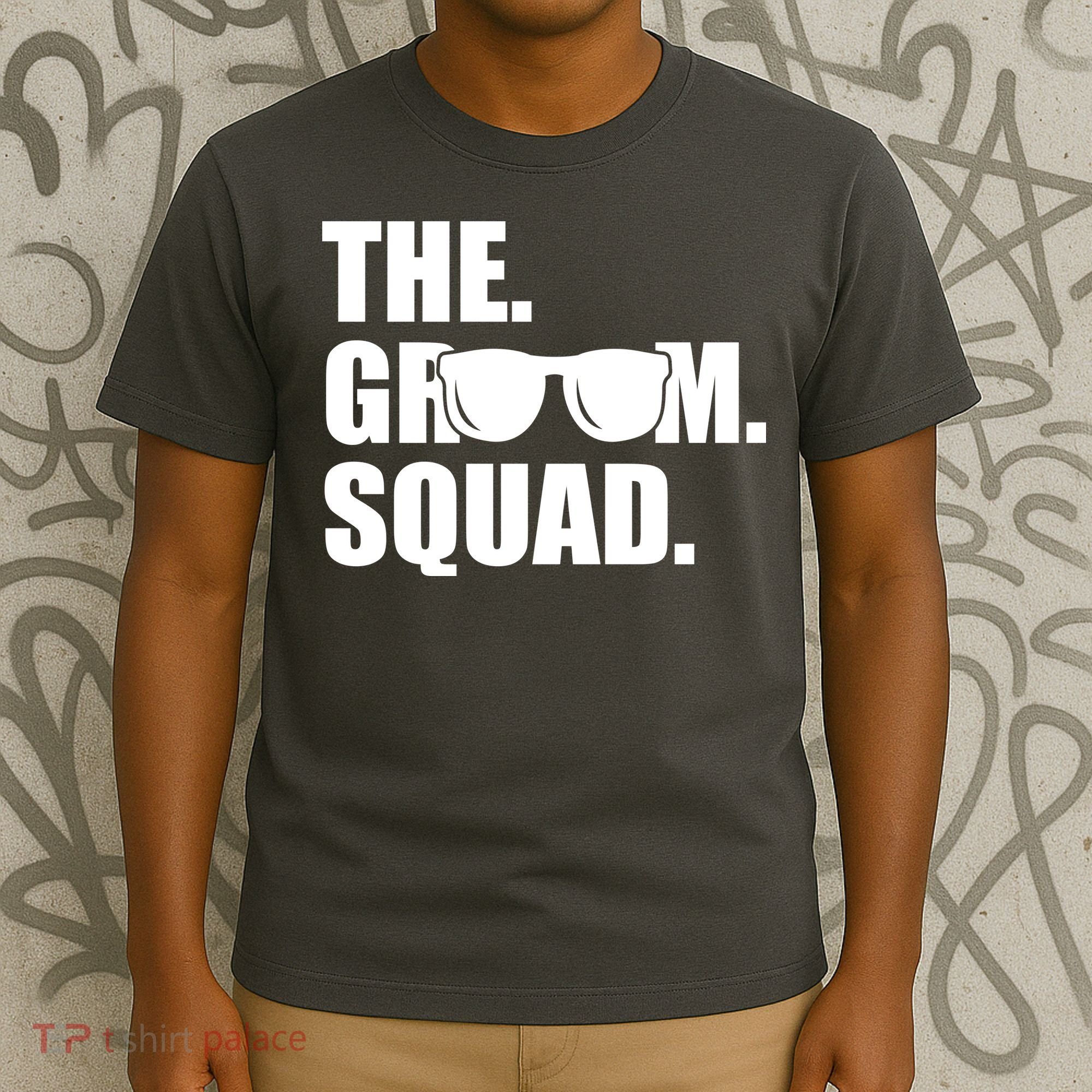 Groom Squad Sunglasses Bachelor Party T-Shirt