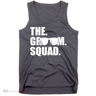 Groom Squad Sunglasses Bachelor Party Tank Top